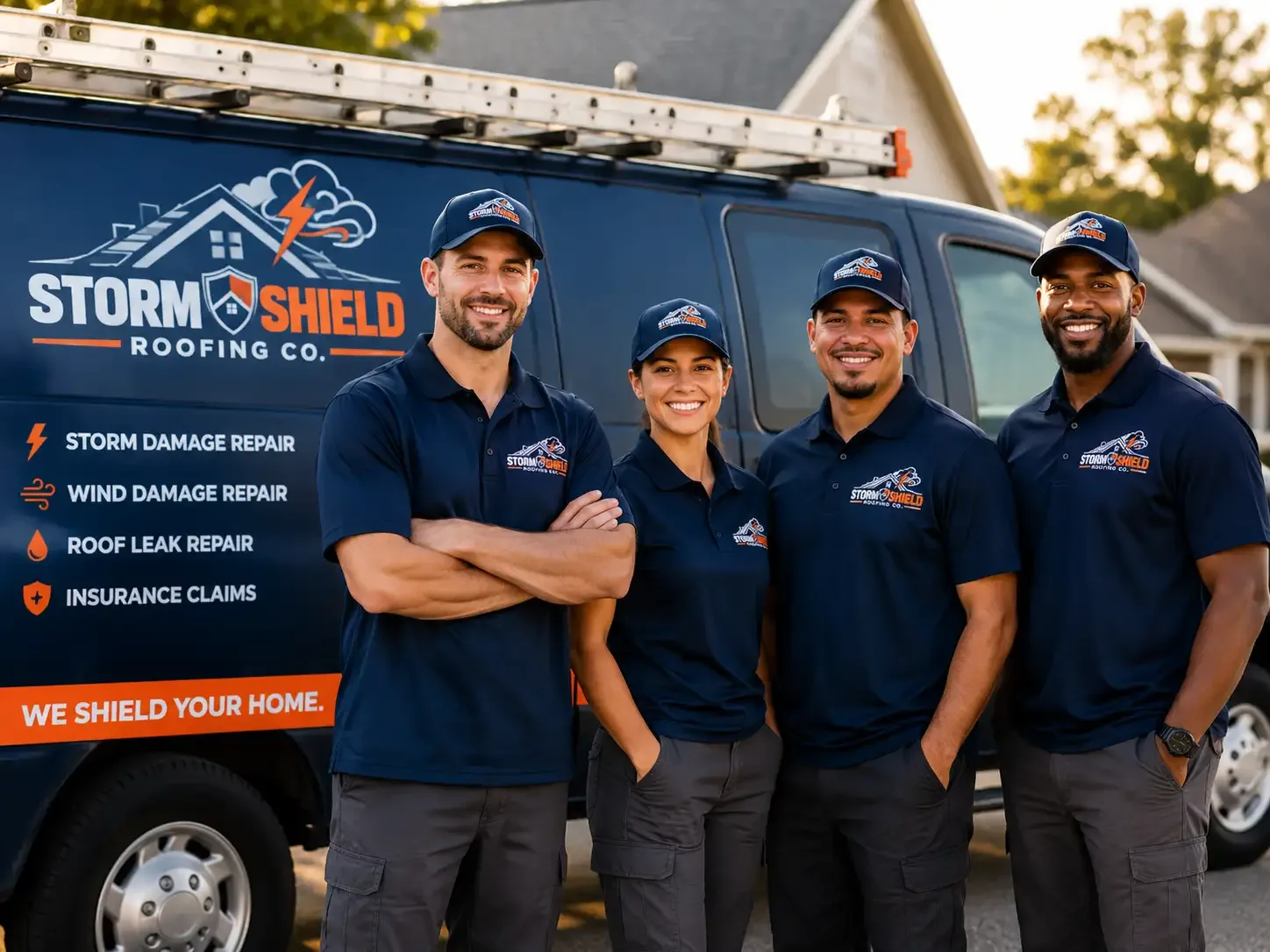 Storm Damage Roof Repair company in Ebervale, PA