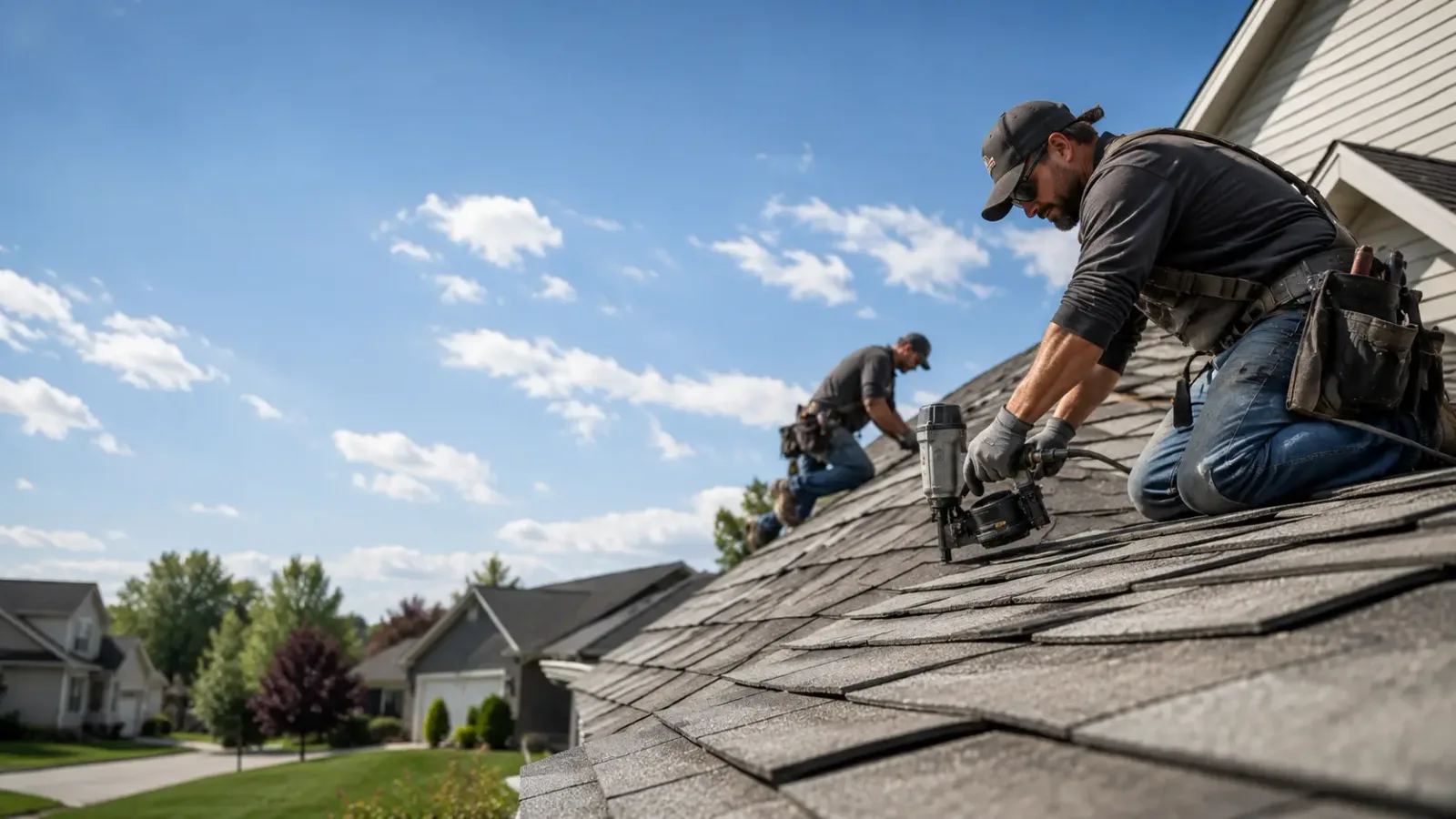 Storm Damage Roof Repair in Ebervale, PA near me
